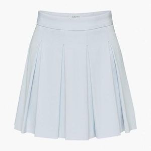 Cement Blue Babaton Savoy Skirt